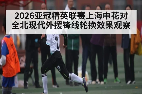 2026亚冠精英联赛上海申花对全北现代外援锋线轮换效果观察 - kaiyun